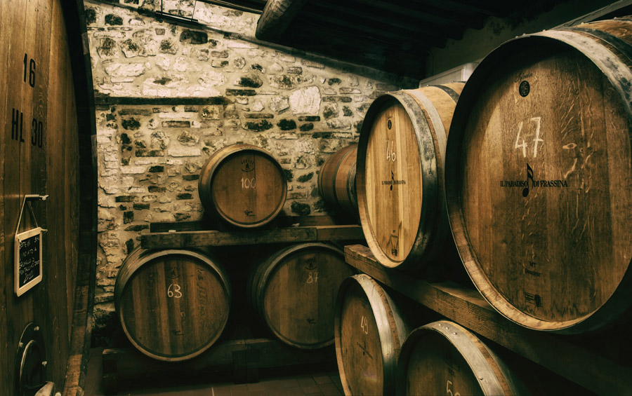 mozart winery cellar