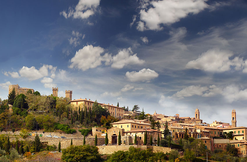 Montalcino town